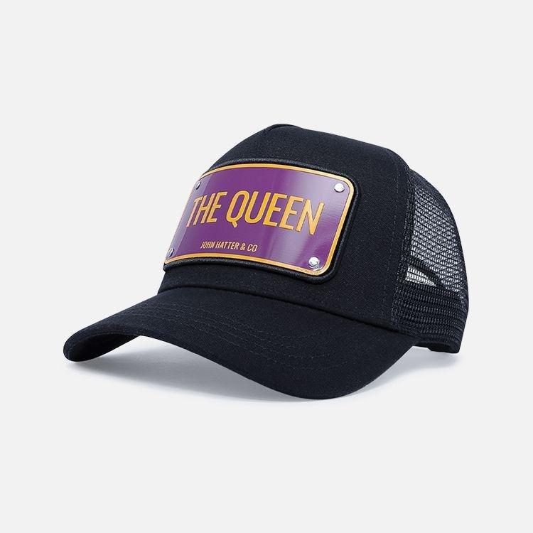 JOHN HATTER & CO - John Hatter & Co The Queen Unisex Cap Black