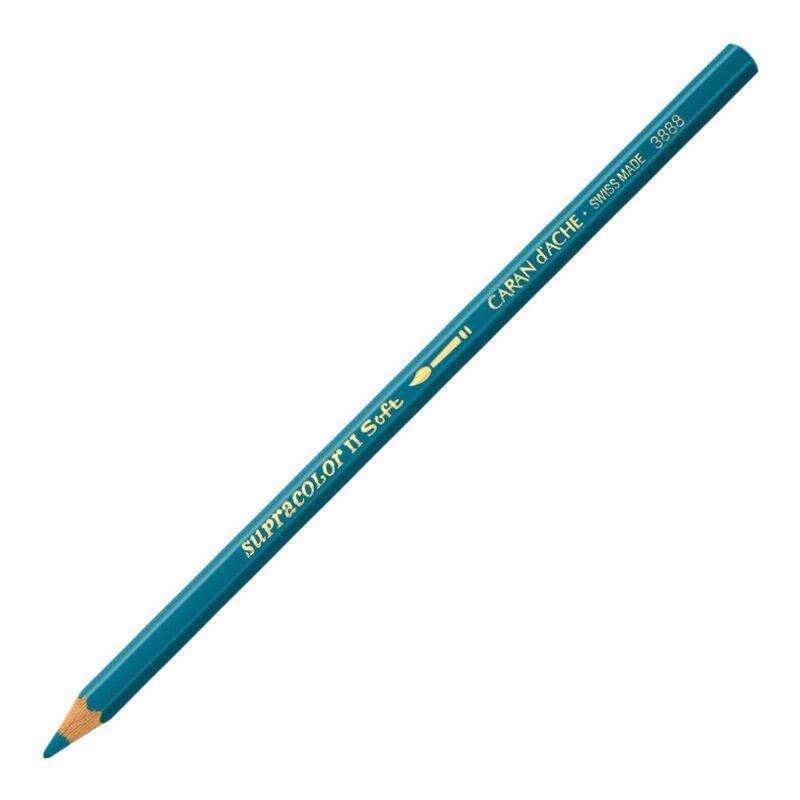 Caran d'Ache 3888.180 Classic Supracolor Soft Pencil - Malachite Green, , large image number 0