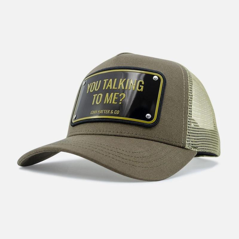 JOHN HATTER & CO - John Hatter & Co You Talking To Me Unisex Cap Green