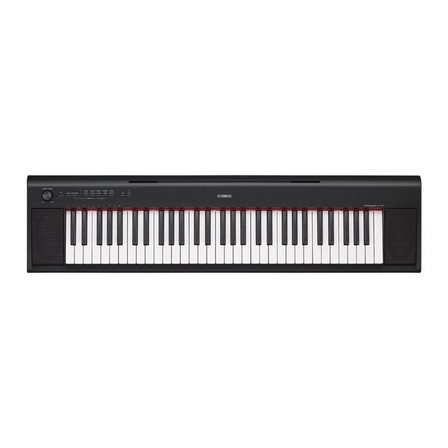 YAMAHA - Yamaha NP-12B 61-Key Portable Digital Keyboard - Black