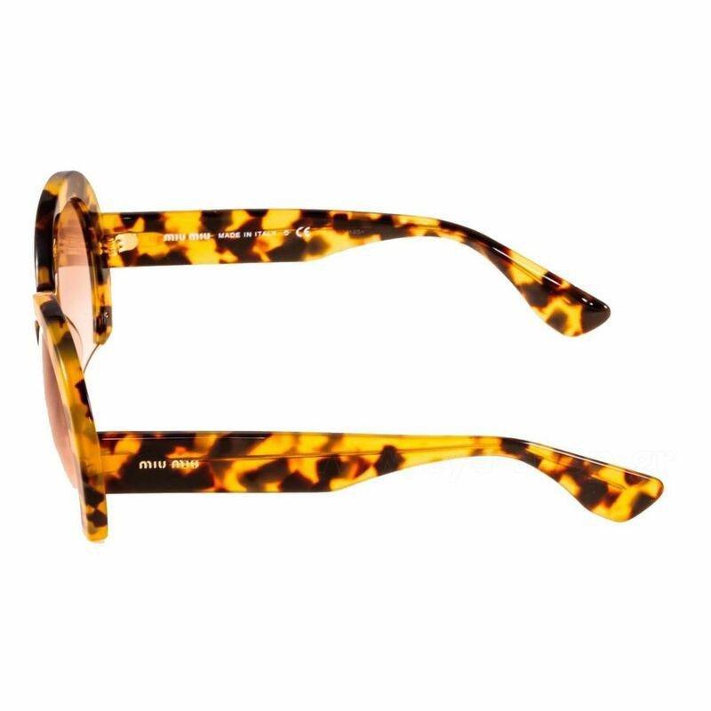 Miu Miu Mu 07Qs 7S01L0 52 Hvn/Brw Sunglasses, , large image number 1