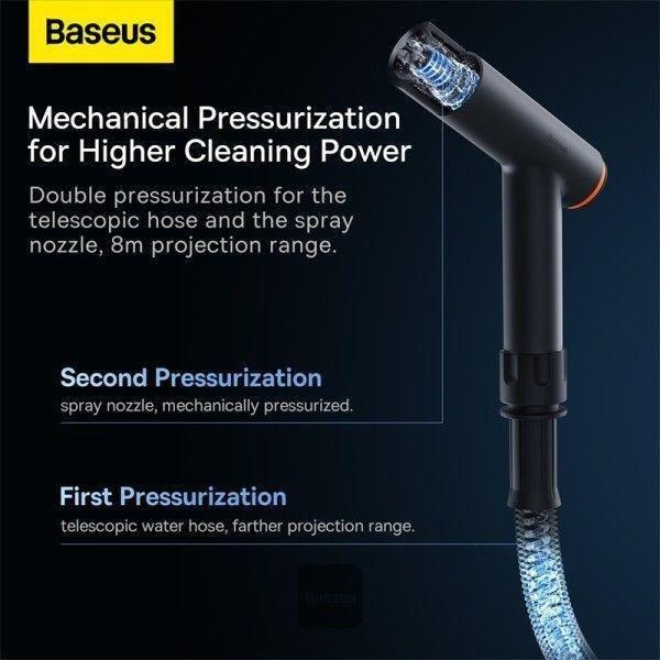 Baseus GF3 Irrigation Nozzle for Garden Hose - Dark Grey, , large image number 4
