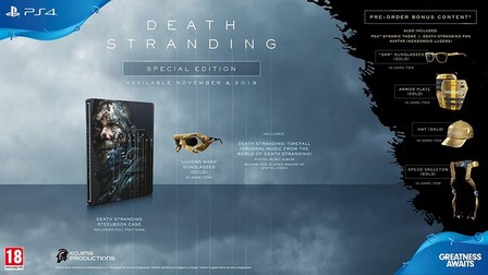 SONY COMPUTER ENTERTAINMENT EUROPE - Death Stranding - Special Edition - PS4