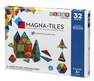 MAGNA-TILES - Magna-Tiles Clear Colors 32 Piece Magnetic Building Set