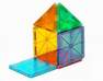 MAGNA-TILES - Magna-Tiles Clear Colors 32 Piece Magnetic Building Set