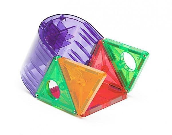 MAGNA-TILES - Magna-Tiles Clear Colors 48 Piece Dx Building Set