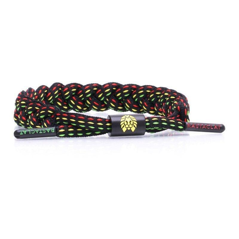 Rastaclat Rasta Braided Men's Bracelet Red/Yellow/Green, , large image number 0