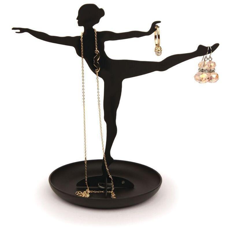 Kikkerland Ballerina Jewelery Stand, , large image number 0