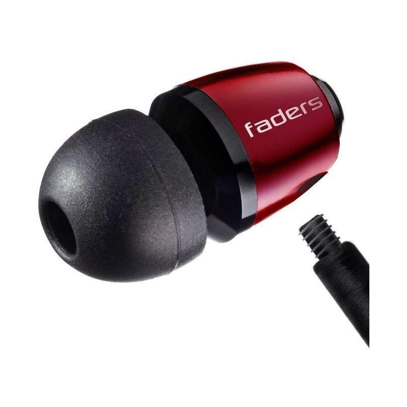 V-MODA Faders Tuned Metal Earplugs Rouge, , large image number 0