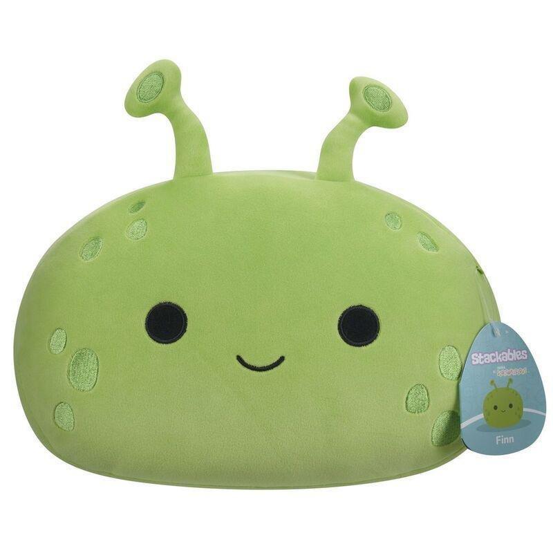 Squishmallows Finn The Green Alien Stackables 12 Inch Plush, , large image number 0