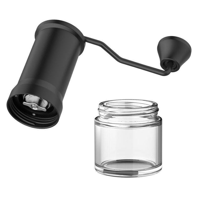 LePresso High Precision Conical Burr Grinder Glass Container - Black, , large image number 5