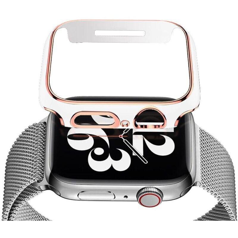 HYPHEN Apple Watch Frame Protector 41mm - White/Rose Gold, , large image number 5
