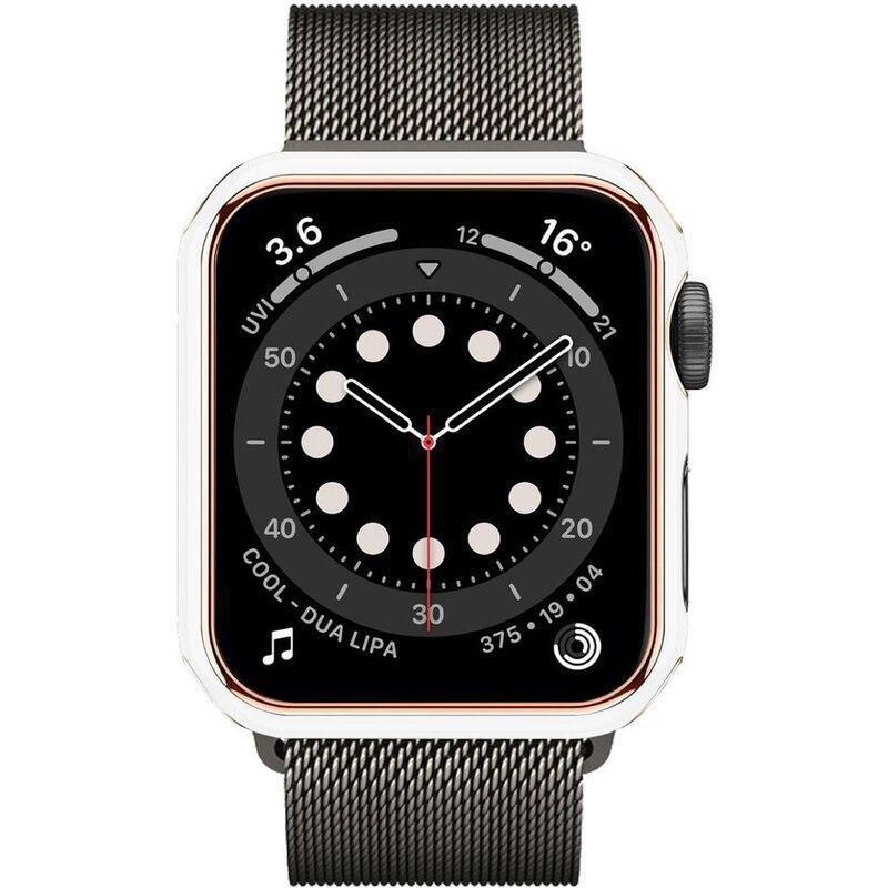 HYPHEN Apple Watch Frame Protector 41mm - White/Rose Gold, , large image number 6