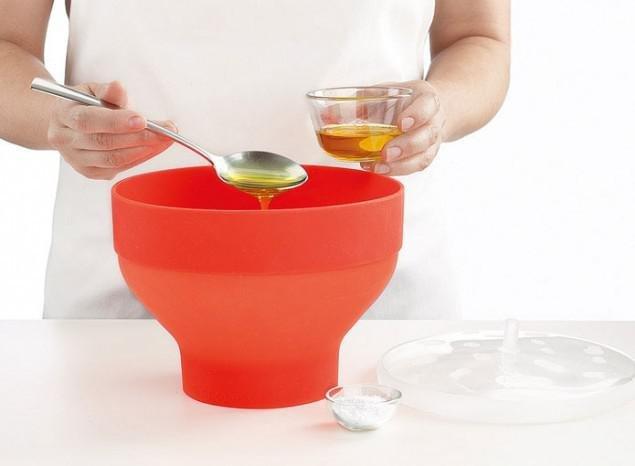 Lekue Popcorn Maker Microwave Bowl, , large image number 3