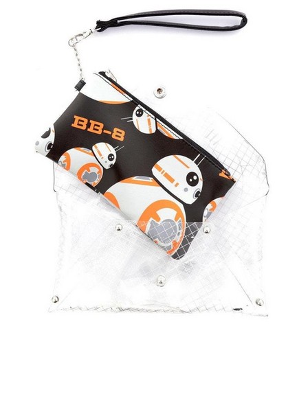 DIFUZED - Star Wars Bb-8 Clear Double Pouch