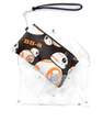 Star Wars Bb-8 Clear Double Pouch