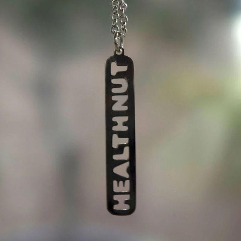 Jaeci Health Nut Necklace Silver, , large image number 0