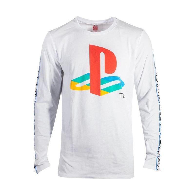 Playstation Taping Longsleeve Men'S T-Shirt, WHT, large image number 0