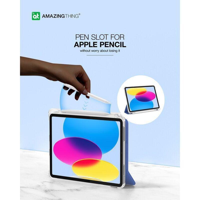 AmazingThing Smoothie Drop Proof Case For iPad 10.9 2022 - Blue, , large image number 3