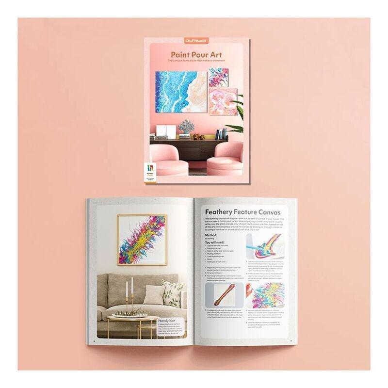 Craft Maker Paint Pour Art Kit | Hinkler Books, , medium
