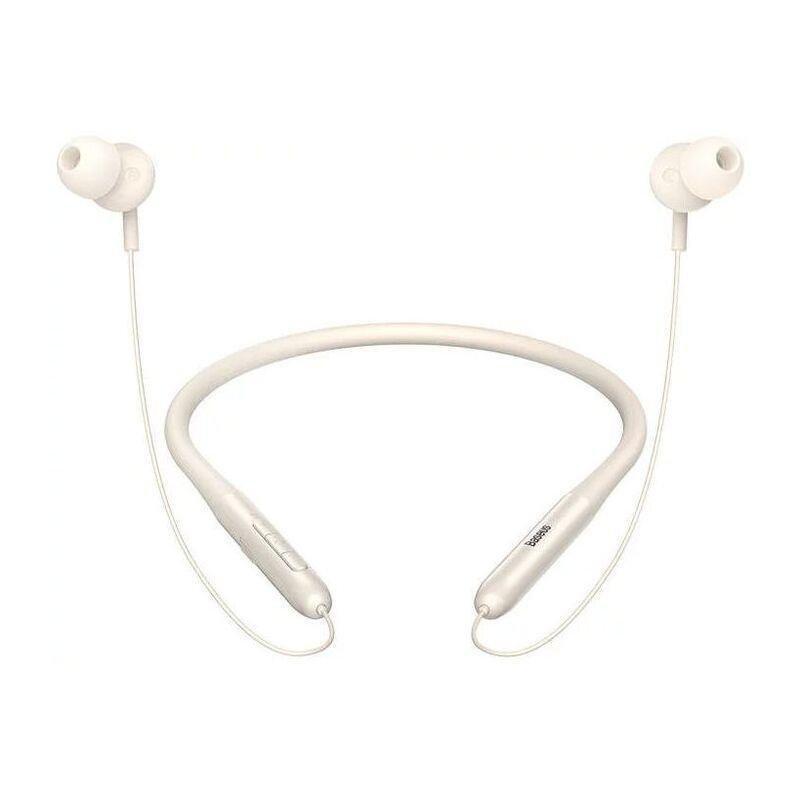 Baseus Bowie P1x In-ear Neckband Wireless Earphones - Creamy White, , large image number 1