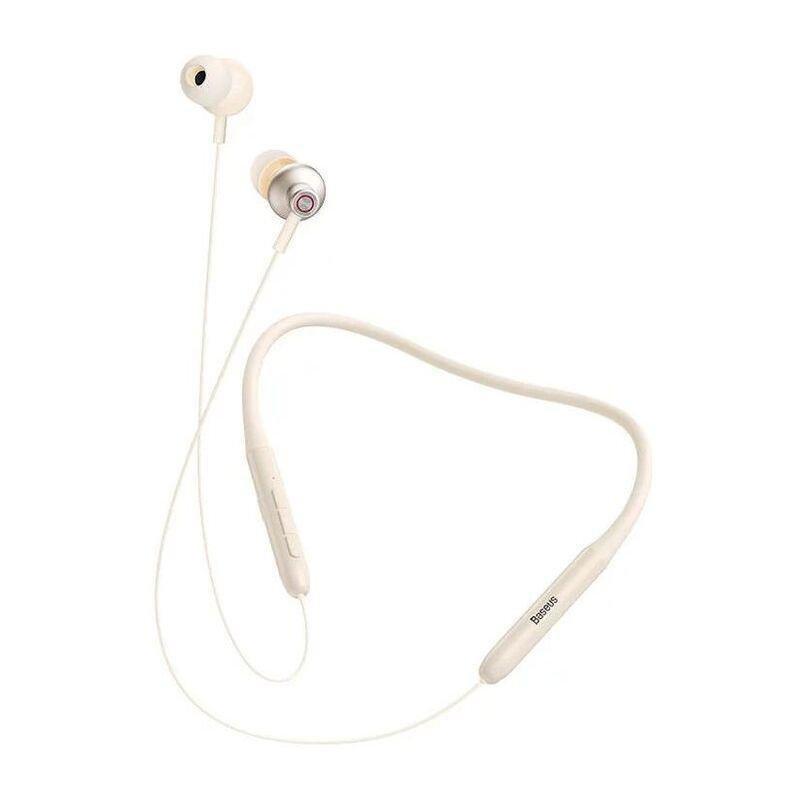Baseus Bowie P1x In-ear Neckband Wireless Earphones - Creamy White, , large image number 3