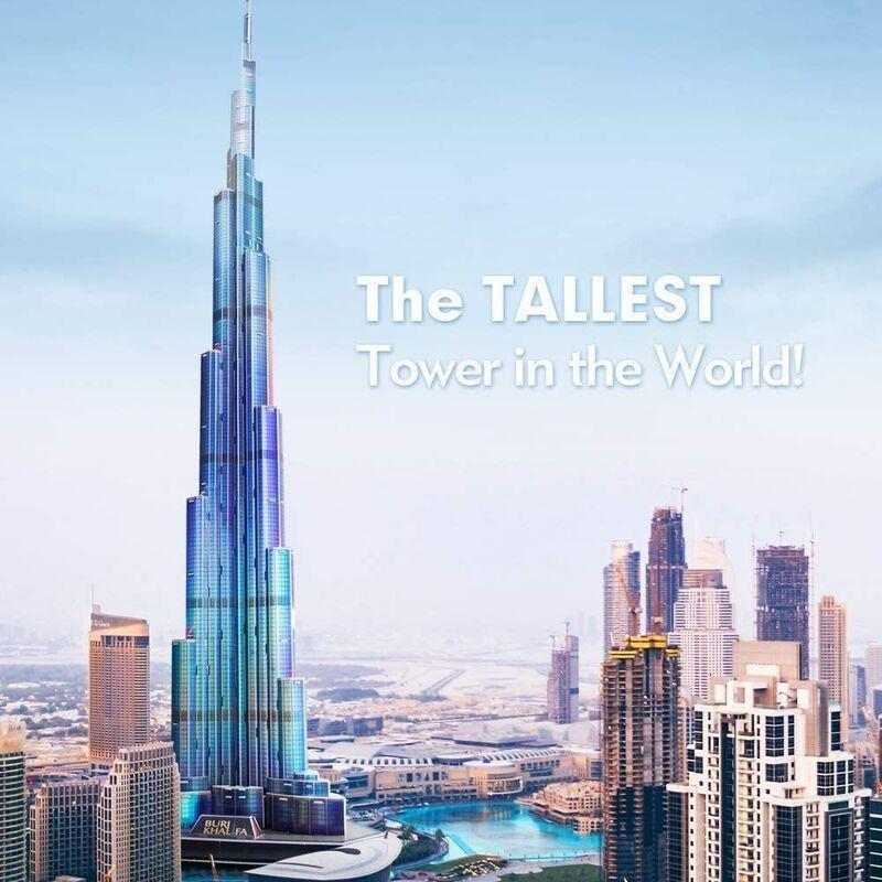 3D Puzzle LED Burj Khalifa (136 Pieces), , large image number 2
