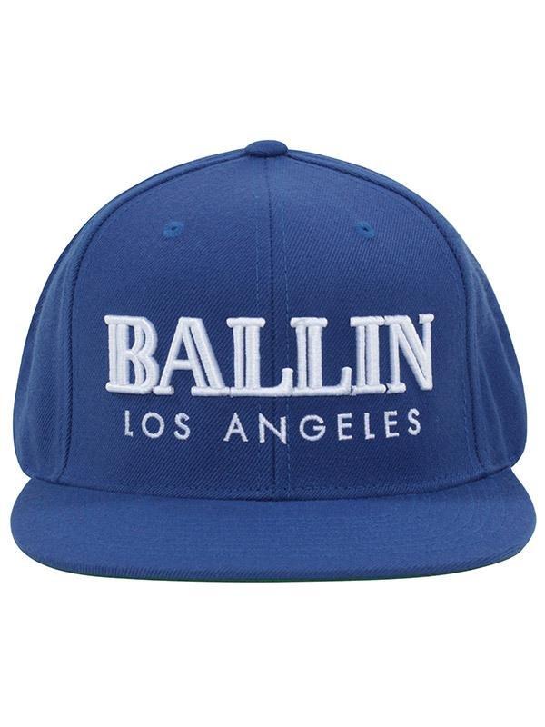 Alex & Chloe Ballin Los Angeles Blue/White Snapback Cap, , large image number 0