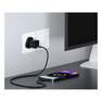 POWEROLOGY - Powerology UK 3Pin Ultra-Compact USB-C GaN Charger 20W - Black
