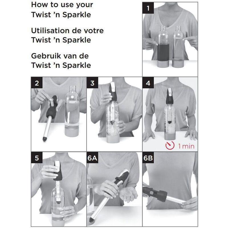 iSi Twist & Sparkle Soda Starter Kit 950ml, , large image number 2