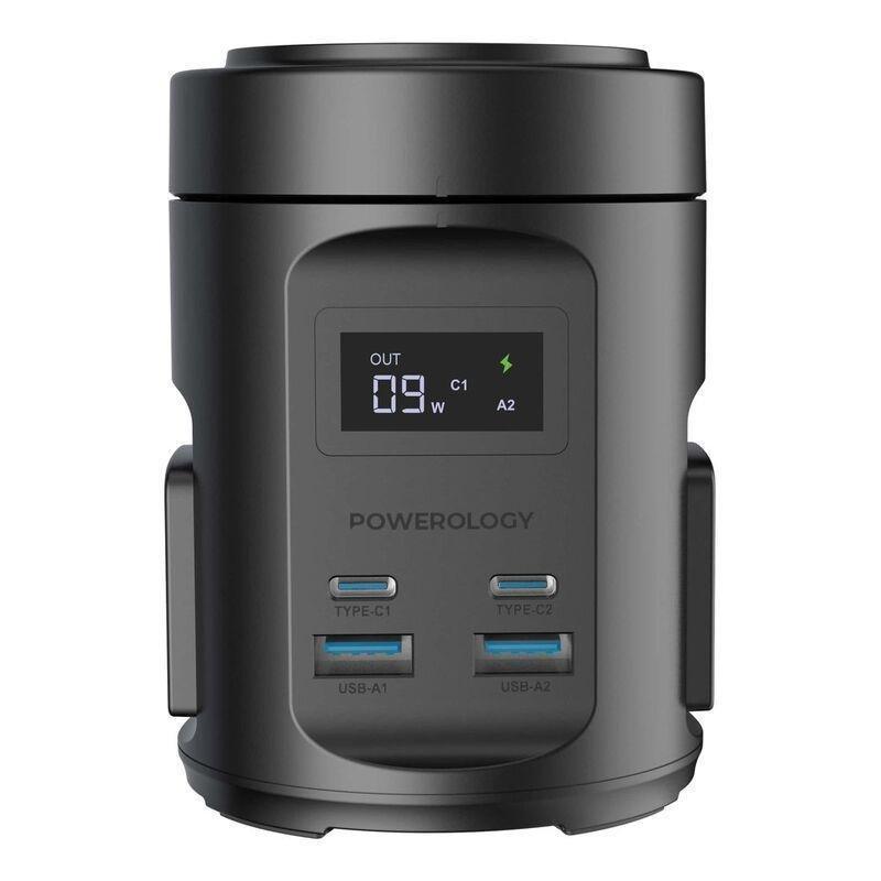 Powerology MagSafe Power Hub USB-C Power Delivery/USB-A QC 3.0, , large image number 0