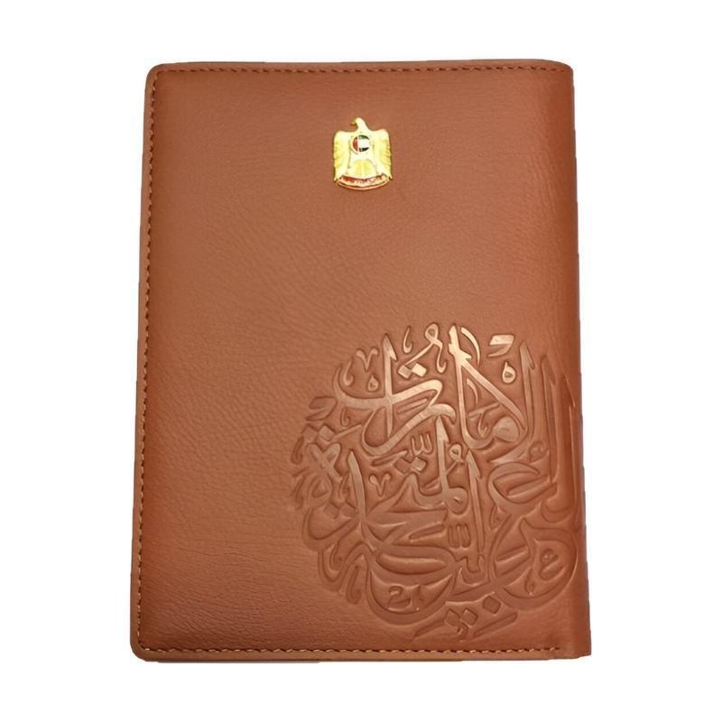 Rovatti UAE Passport Holder - Brown, , large image number 0