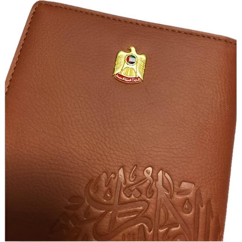 Rovatti UAE Passport Holder - Brown, , large image number 1
