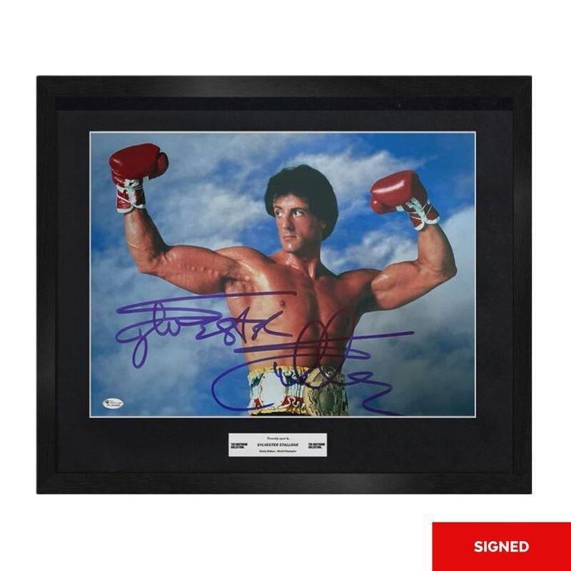 Bootroom Collection Sylvester Stallone Signed Image - Rocky Balboa World Champion, , large image number 0