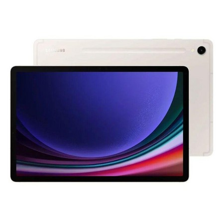 SAMSUNG - Samsung Galaxy Tab S9 5G Tablet 5G/256GB/12GB/SIM 1 + eSIM + MicroSD - Beige