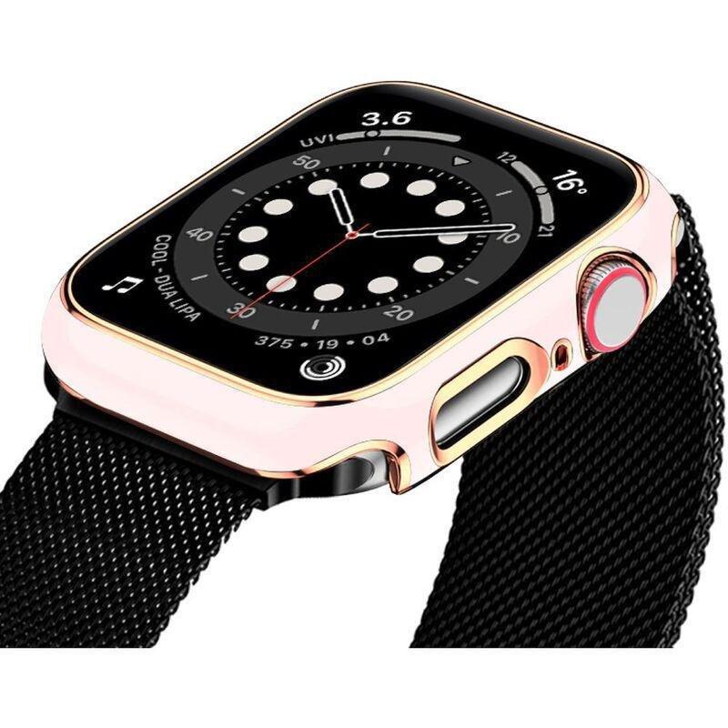 HYPHEN - HYPHEN Apple Watch Frame Protector 41mm - Pink/Rose Gold