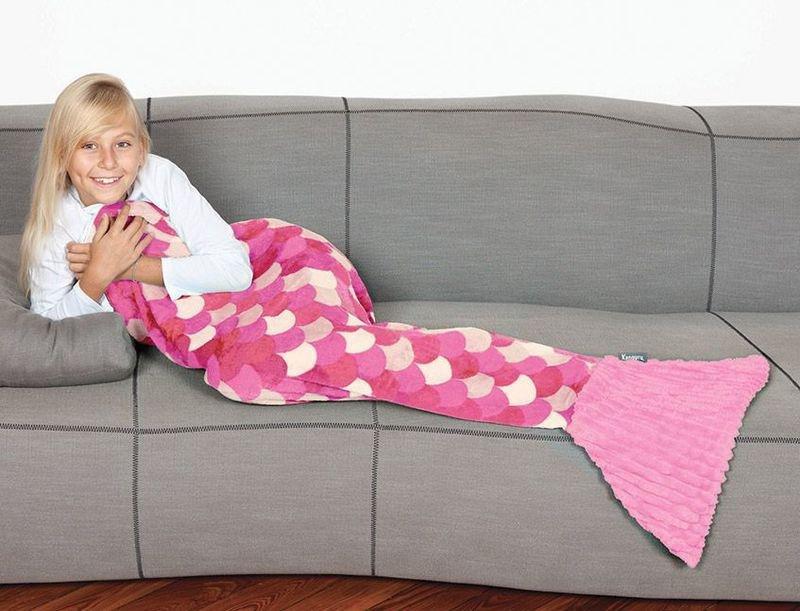Kanguru 1194 Sirena Lilla Kids Blanket, , medium