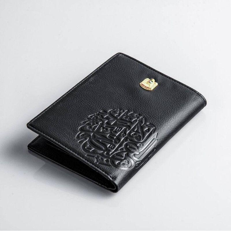 Rovatti UAE Passport Holder - Black, , medium