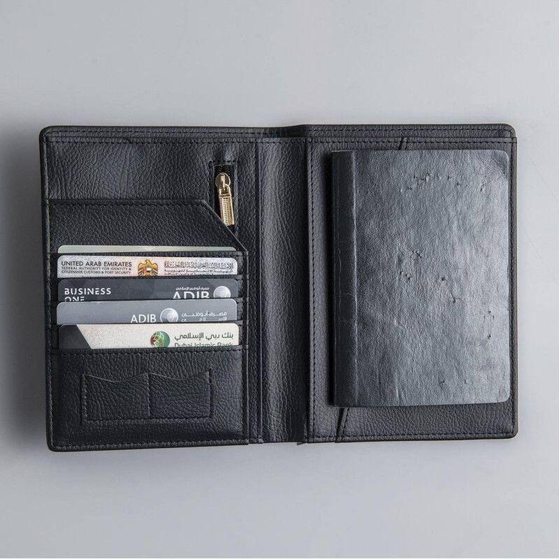 Rovatti UAE Passport Holder - Black, , large image number 1