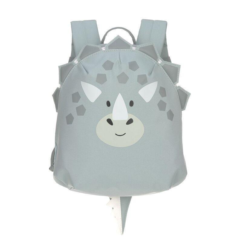 Lassig Tiny Kids Backpack About Friends Dino - Green/Grey, , large image number 0