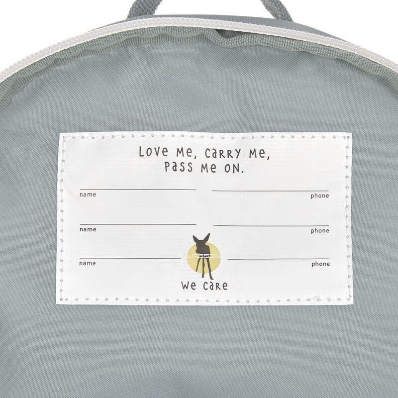 Lassig Tiny Kids Backpack About Friends Dino - Green/Grey, , large image number 2