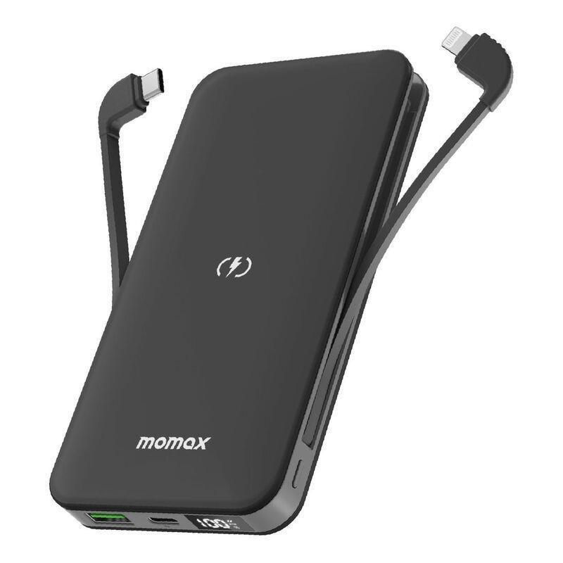 Momax Q.Power Touch 2 Wireless Battery Pack 10000mAh - Black, , medium