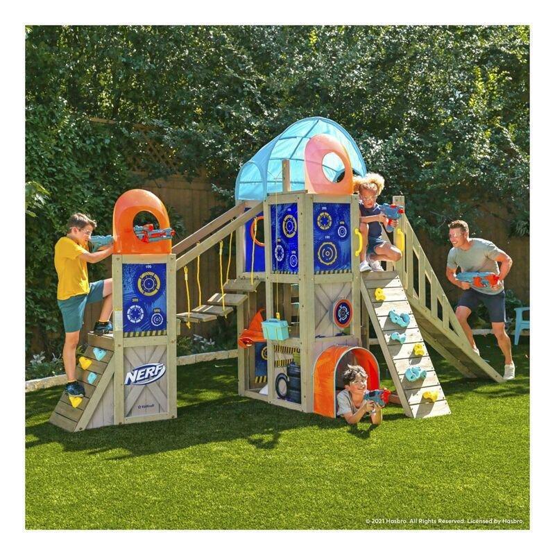 Kidkraft Nerf Command Battle Fort Playhouse, , large image number 1