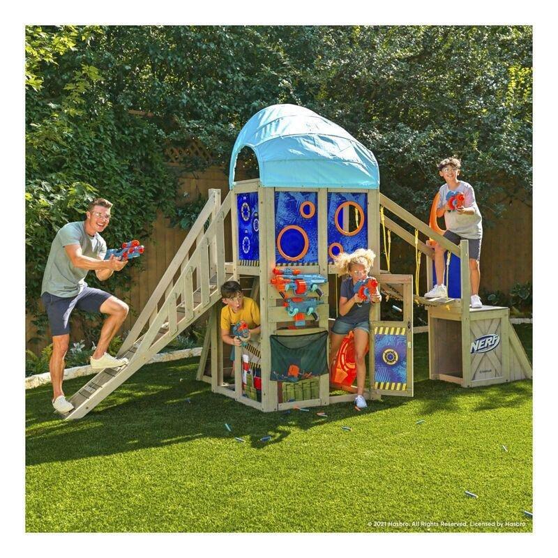 Kidkraft Nerf Command Battle Fort Playhouse, , large image number 2