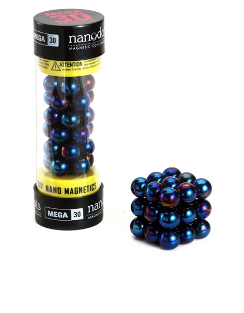 Mega Nanodots 30 Magnetic Dots Blue, , large image number 0