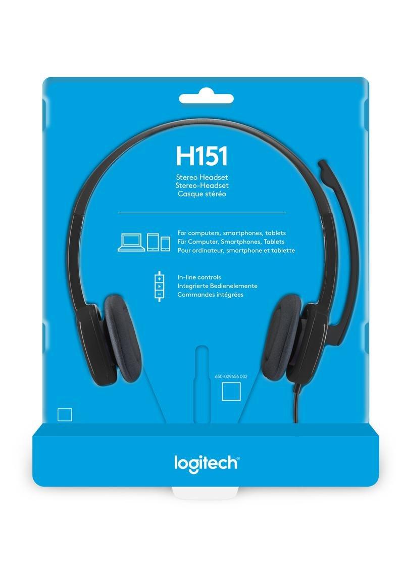 Logitech 981-000589 H151 Stereo Headset, , large image number 2
