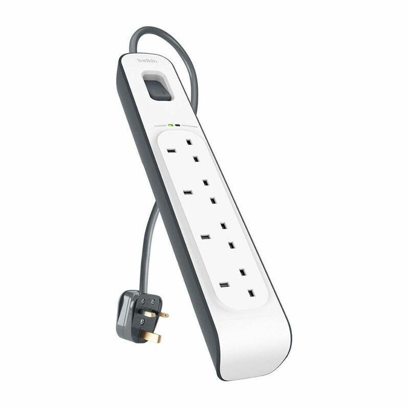 Belkin Surge 4-Outlet Strip-2M, , large image number 0