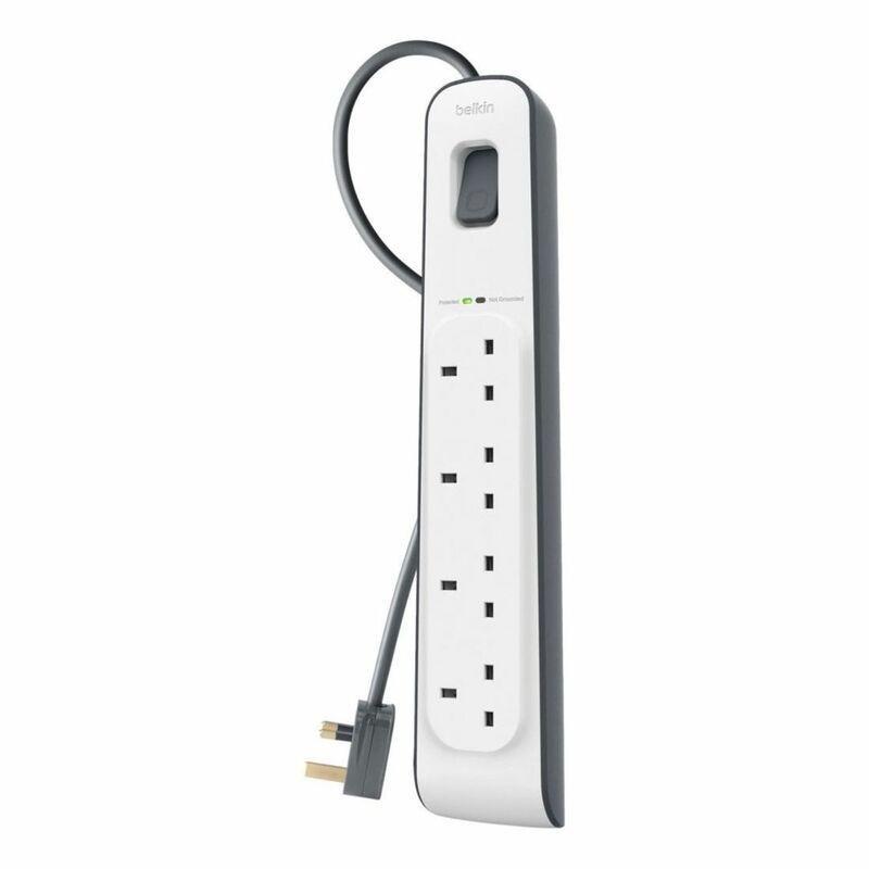 Belkin Surge 4-Outlet Strip-2M, , large image number 1