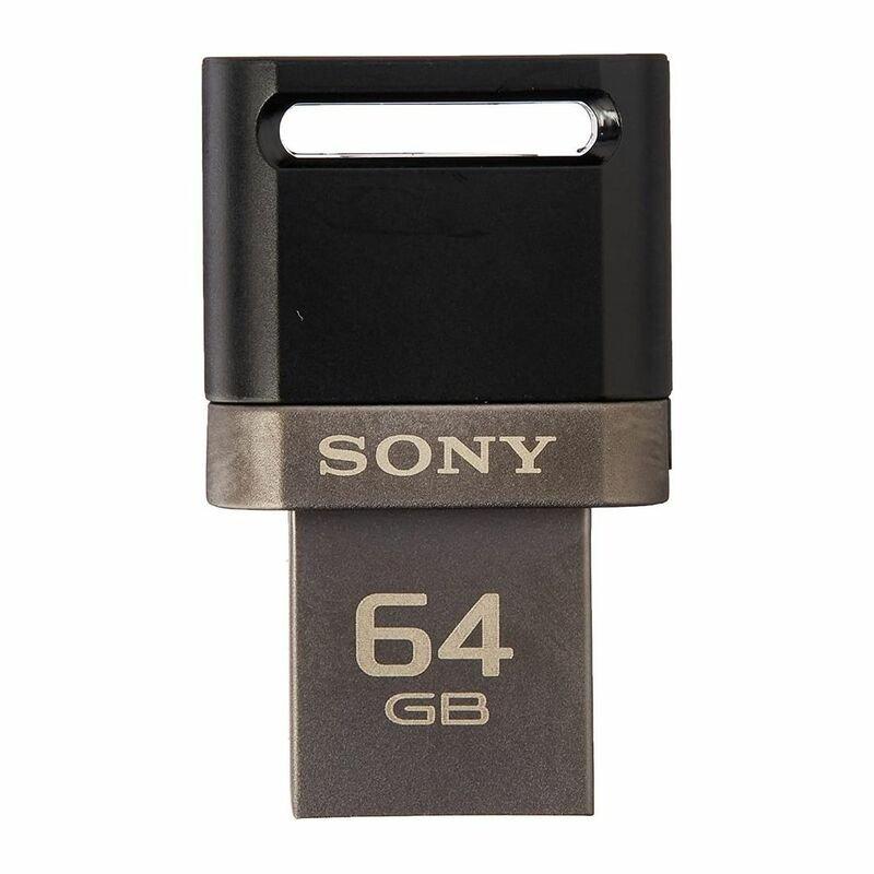 Sony Usm64Sa3/B Otg USB Storage Media 64GB Black, , medium