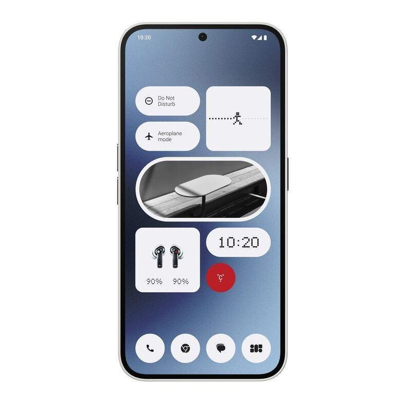 Nothing Phone 2A 12GB RAM/ 256GB Smartphone + CMF Buds + Charger - Milky (Bundle) (International Version), , large image number 3